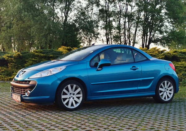 Peugeot 207 CC cena 25000 przebieg: 86500, rok produkcji 2008 z Kraków małe 211